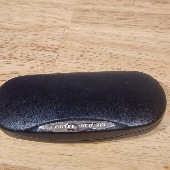 Adrienne Vittadini Eyeglasses Gold Frame & Black Case AV6012 Size: 108 47 19 135 - Picture 5 of 13